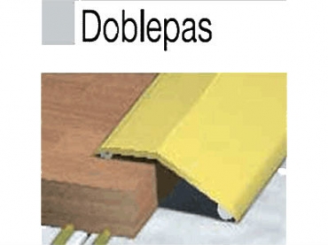 Remate em Latão Polido - Perfil DOBLEPAS - ARCANSAS